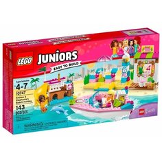 Конструктор LEGO Juniors 10747 Отпуск на пляже с Андреа и Стефани