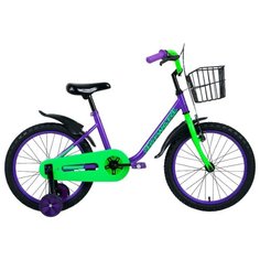 Детский велосипед FORWARD Barrio 18 (2019) фиолетовый (требует финальной сборки)