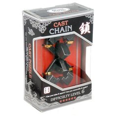 Головоломка Cast Puzzle Chain, уровень сложности 6 (HZ 6-01) серый