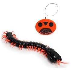 Робот EZTEC Giant Centipede черный/оранжевый