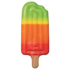 Матрас Bestway Фруктовый лед 89x185 см зеленый/оранжевый