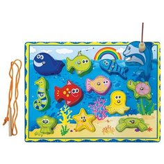 Рыбалка Mapacha Морской мир голубой/желтый/зеленый