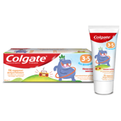 Зубная паста Colgate Нежная мята 3-5 лет, 60 мл