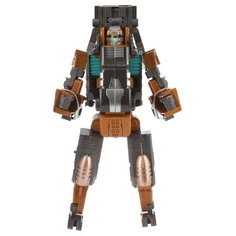 Робот-трансформер Kaili Робот-бластер Kaineng Armored Xman. Leopard Gun серый/коричневый
