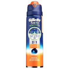 Гель для бритья Fusion ProGlide Sensitive 2-в-1 Active Sport Gillette, 170 мл
