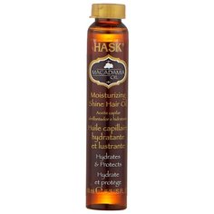 Hask Macadamia Oil Увлажняющее масло-блеск для волос, 18 мл