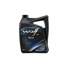 Моторное масло Wolf Vitaltech 5W50 5 л