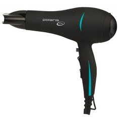 Фен Polaris PHD 2033 Ti черный/голубой