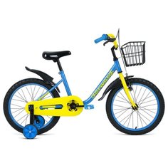Детский велосипед FORWARD Barrio 18 (2020) синий (требует финальной сборки)