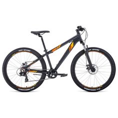 Горный (MTB) велосипед FORWARD Toronto 26 2.0 Disc (2020) черный 14" (требует финальной сборки)