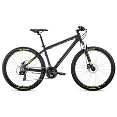 Горный (MTB) велосипед FORWARD Apache 27.5 3.0 Disc (2020) черный 15" (требует финальной сборки)