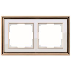 Рамка 2п Werkel WL17-Frame-02, золотой