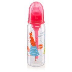Happy Baby Бутылочка антиколиковая, узкое горло, 250 мл (10015) с рождения, ruby