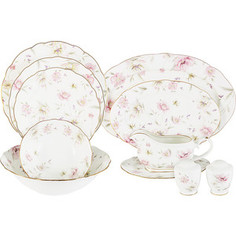 Обеденный сервиз 27 предметов Anna Lafarg Emily Розовый танец (AL-M1661-27-E9)
