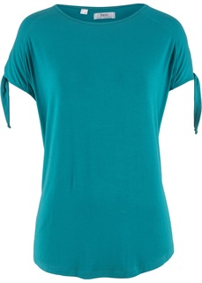 Футболка с вырезами на плечах Bonprix