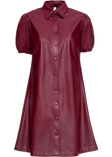 Платье из искусственной кожи Bonprix