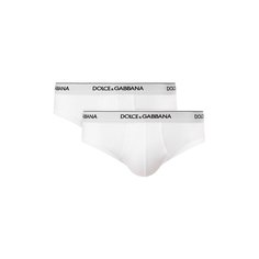 Комплект из двух хлопковых брифов Dolce & Gabbana