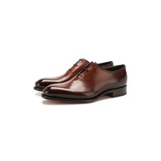 Кожаные оксфорды Santoni