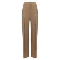 Брюки из смеси вискозы и шерсти Ami