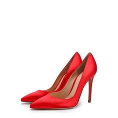 Атласные туфли Gianvito 105 на шпильке Gianvito Rossi