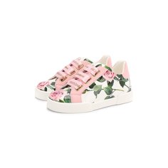 Кожаные кеды Dolce & Gabbana