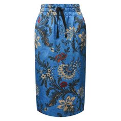Шелковая юбка Dries Van Noten