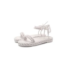 Кожаные сандалии Valentino Garavani Rockstud The Rope Valentino