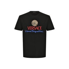 Хлопковая футболка Versace