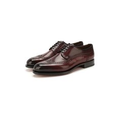 Кожаные дерби Santoni