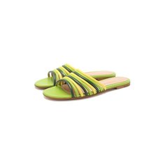 Кожаные шлепанцы Gianvito Rossi