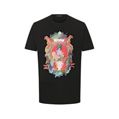 Хлопковая футболка Versace