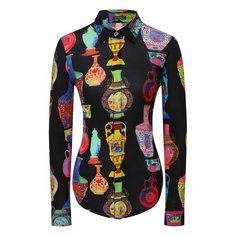 Рубашка из вискозы Versace