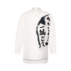 Хлопковая рубашка Yohji Yamamoto