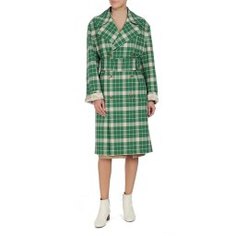 Пальто MM6 MAISON MARGIELA S32AH0058 зеленый