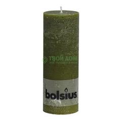 Свеча Bolsius 190/68 Olive