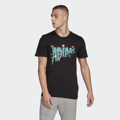 Футболка Lineage 8-Bit adidas Athletics