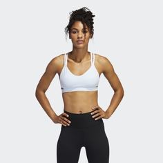 Спортивный бра All Me Strappy adidas Performance