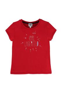 Футболка KARL LAGERFELD KIDS