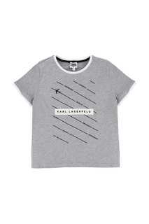 Футболка KARL LAGERFELD KIDS