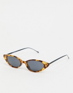 Овальные солнцезащитные очки AJ Morgan-Коричневый