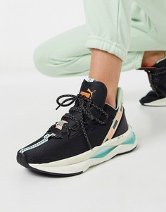 Черные кроссовки Puma Running First Mile LQD Cell-Черный