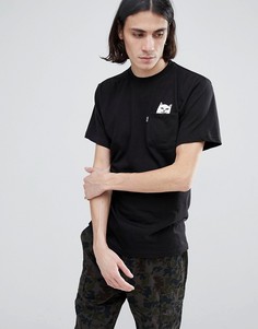 Черная футболка RIPNDIP Lord Nermal-Черный