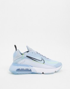 Светло-голубые кроссовки Nike Air Max 2090-Синий