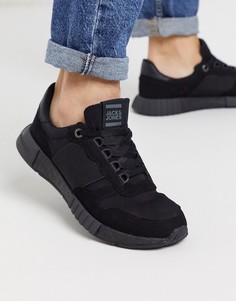 Черные кроссовки для бега Jack & Jones-Черный