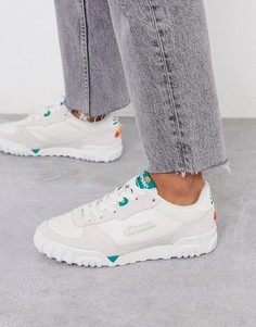 Кроссовки белого/сине-зеленого цвета Ellesse-Белый