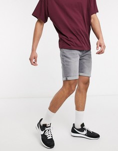 Серые джинсовые шорты Jack & Jones Intelligence-Серый