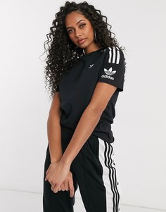 Черная футболка adidas Originals-Черный