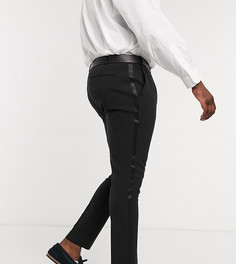 Черные брюки скинни под смокинг ASOS DESIGN Plus-Черный