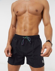 Черные шорты для плавания с логотипом PS Paul Smith-Черный