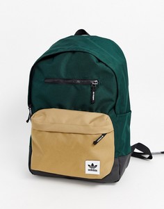 Зеленый рюкзак с логотипом adidas Originals